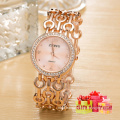 New Luxury Alloy Watch Hollow Out Belt Elegance Watch Quartz Watch Cestbella Special Gifts Watch